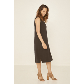 Bamboo A-Line Singlet Dress - Cocoa