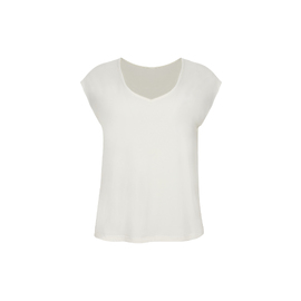 Bamboo Boxy T-Shirt - Cream