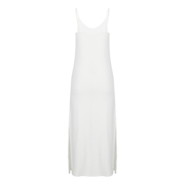 Bamboo Maxi Slip Dress - Cream