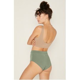 Bamboo Bridgette Jones Knickers - Eucalyptus