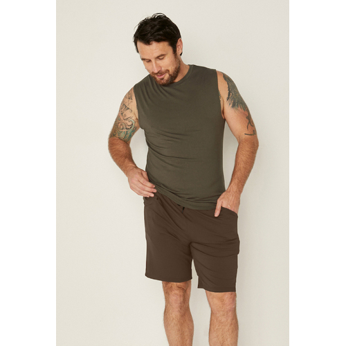 Bamboo Casual Shorts - Cocoa