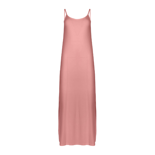 Bamboo Maxi Slip Dress - Pink Clay