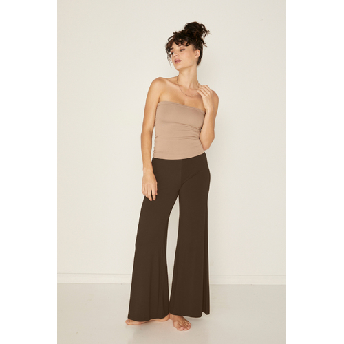 Bamboo Palazzo Pant 2.0 - Cocoa