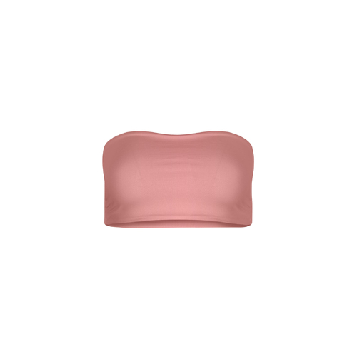 Bamboo Boob Tube - Pink Clay